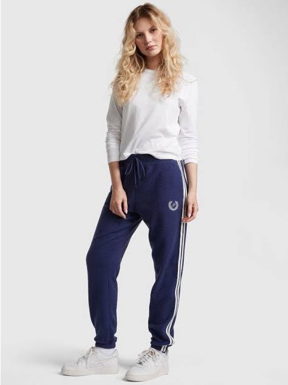 Pink Victoria Secret Reverse Fleece Joggers Size S